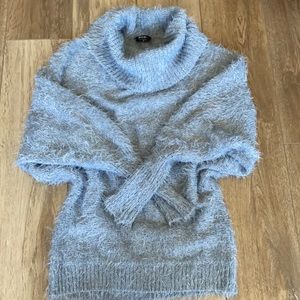 Nasty Gal women’s size S grey turtleneck sweater